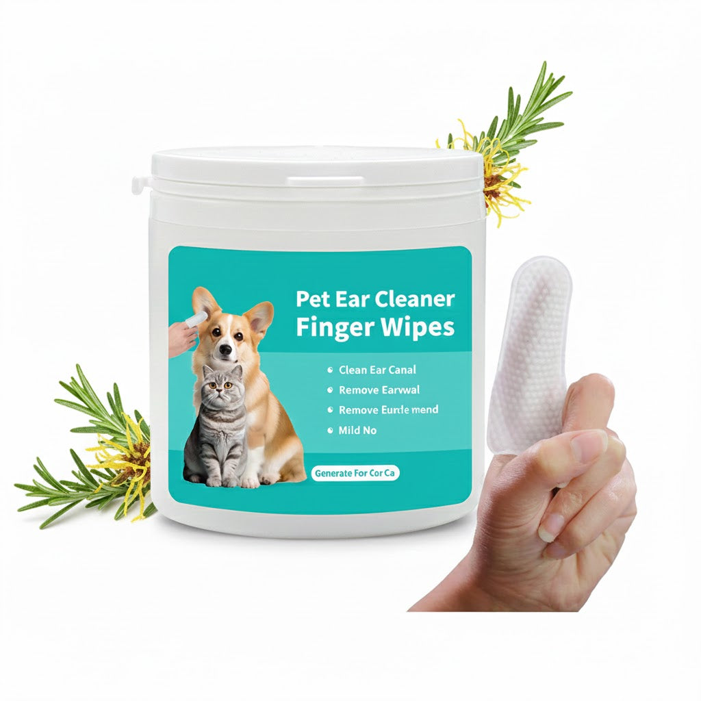PET EAR CLEANER ( FINGER WIPES )