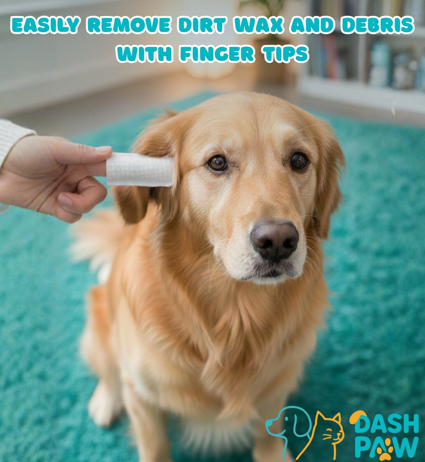 PET EAR CLEANER ( FINGER WIPES )